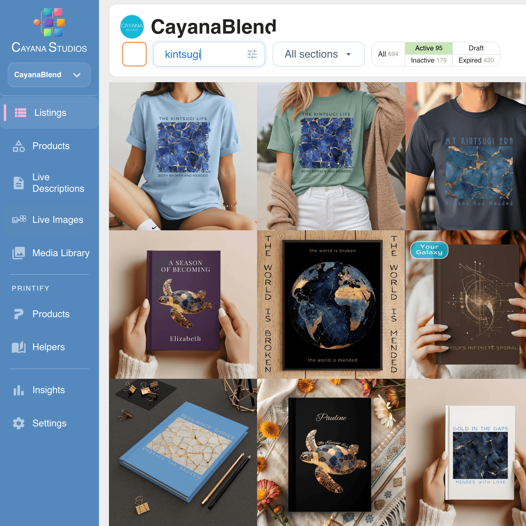 A colorful product image representing an Etsy listing
